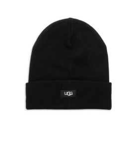 Ribbed Logo Beanie (men)