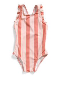 Infant Girls Striped One-piece Swimsuit 3-24m