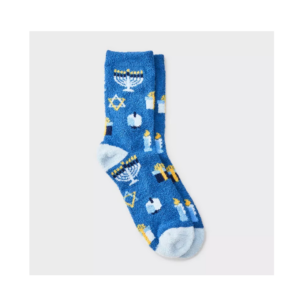 Women's Hanukkah Cozy Crew Socks