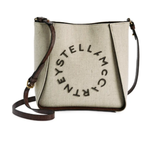 Logo Canvas Crossbody Bag