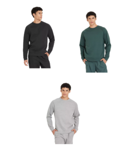 Men's Ponte Crewneck Pullover