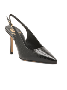 Made in Italy Leather Pamela Slingback Heels