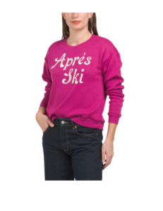 Apres Ski Bailey Embroidery Sweater