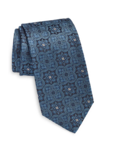 Medallion Silk Tie