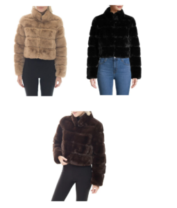 Faux Fur Cropped Jacket