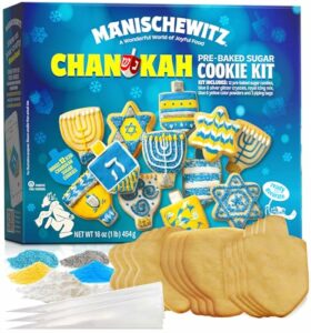 Manischewitz Chanukah Sugar Cookie Decorating Kit (12 Cookies)