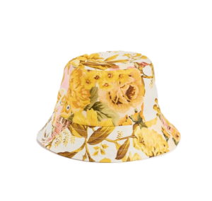 Printed Canvas Bucket Hat