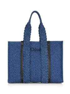 Woody Large Denim Tote