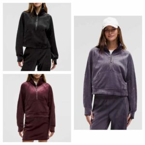 Scuba Oversized Funnel-neck Half Zip