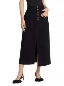 Bea Denim Midi-skirt