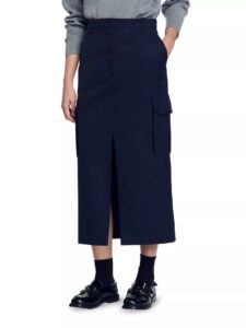 Long Cargo Skirt