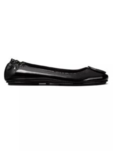 Minnie Patent-leather Travel Ballet Flats