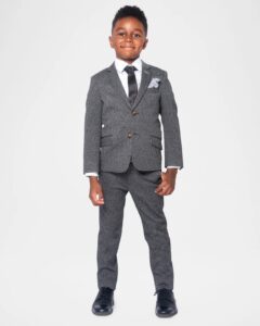 Boy's Stretchy Mod 2-piece Suit, 2t-10