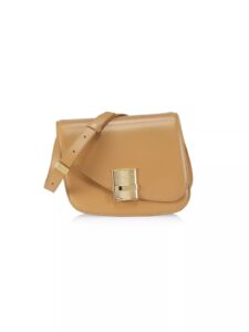 Fiamma Small Leather Crossbody Bag