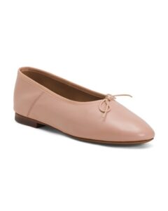 Made in Portugal Leather Dream Ballerina Flats