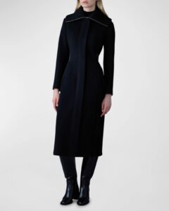 Clarice Long Double-face Wool Coat