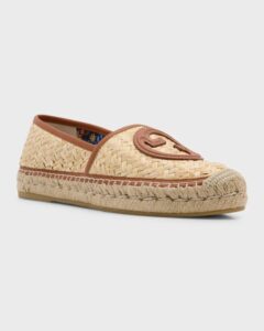 Adela Gg Raffia Espadrilles