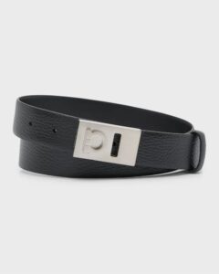 Men's Gancini Reversible Leather Belt