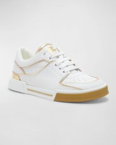 Kid's Roma Leather Low-top Sneakers