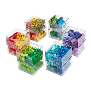 The Home Edit 20-piece Clear Plastic Modular Edit