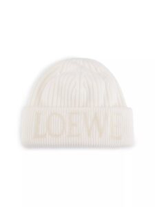 Wool Blurred Logo Beanie