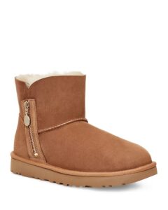 Women's Bailey Zip Shearling Lined Mini Boots