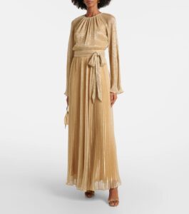 Pleated Gown