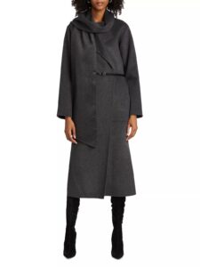 Victoria Shawl Collar Maxi Wool Coat