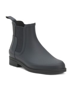 Waterproof Refined Chelsea Boots with Stitch Detail