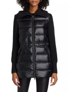 Mac Mixed-media Down Coat