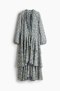 Flounced Maxi Dress