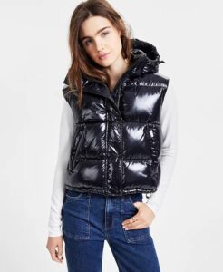 Women's Highland Hooded Water-resistant Puffer Vest