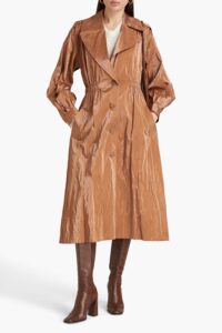 Ettienne Coated Twill Raincoat