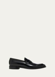 Men's Felipe Leather Penny Loafers