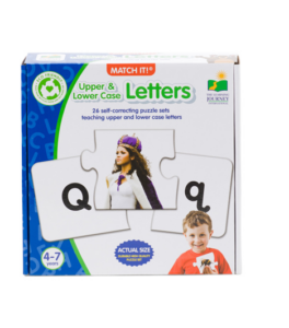 Match It Upper and Lower Case Letters Puzzle Sets