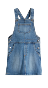 Kids' Denim Pinafore Dress Size 3-6