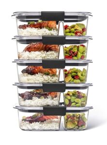 Brilliance Bpa Free Food Storage Containers with Lids