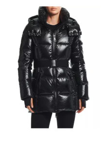 Soho Belted Down Mid-length Puffer Jacket