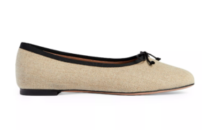 Malone Souliers X Tabitha Simmons Misty Jacquard Ballet Flats