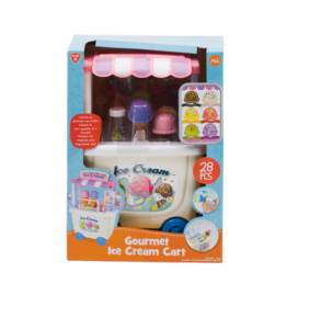 28pc Gourmet Ice Cream Cart