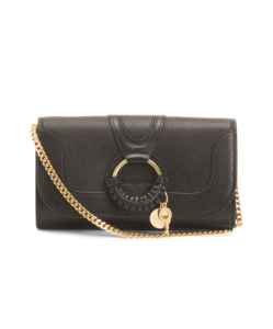 Leather Hana Flap over Crossbody