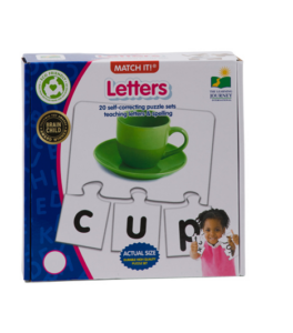 Match It Letters Puzzle Sets