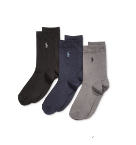 Big Boys Super Soft Crew Socks, Pack of 3