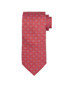 Men's Verve Silk Grid-print Tie