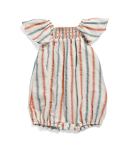 Infant Girls Hermosa Striped Romper