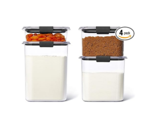 Rubbermaid Brilliance Bpa Free Food Storage Containers with Lids