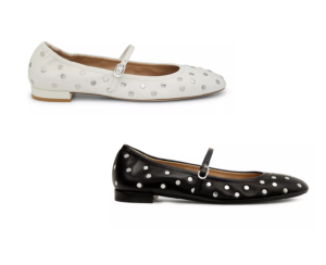 Claris Studded Ballet Flats