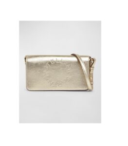 Mini Logo Metallic Alter Crossbody Bag