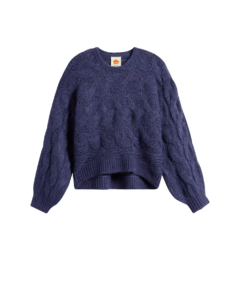 Cable Crewneck Sweater