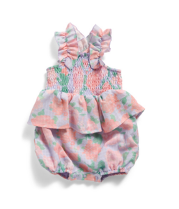 Infant Girls Picnic Florals Romper 3-18m